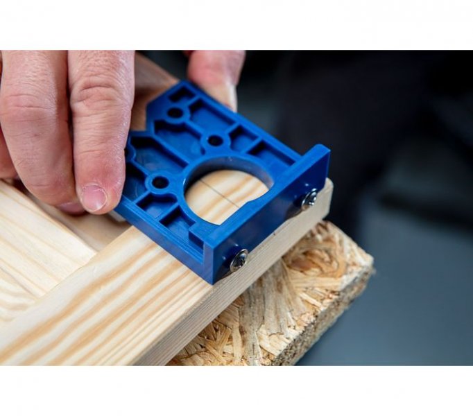 GRAPHITE 57H002 sukovník 35mm a šablona na nábytkové panty Obrázek