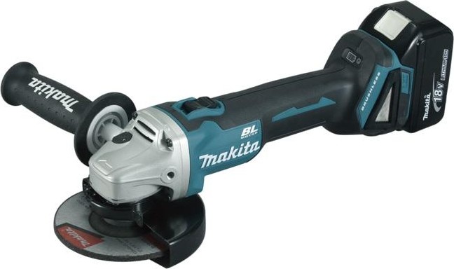 MAKITA DGA504RTJ aku úhlová bruska 125mm LiIon LXT 18V 2x5Ah Makpac Obrázek