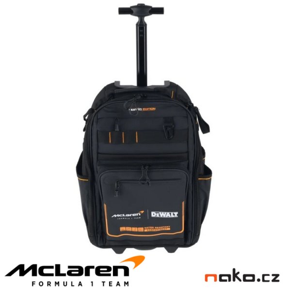 DeWALT DWST60101-9 batoh na nářadí s kolečky a madlem - edice McLaren F1 Team Obrázek