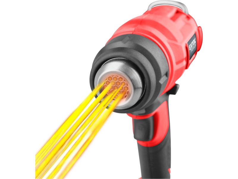 EXTOL PREMIUM 8891866 aku horkovzdušná opalovací pistole, SHARE20V, LiIon 1x2Ah Obrázek