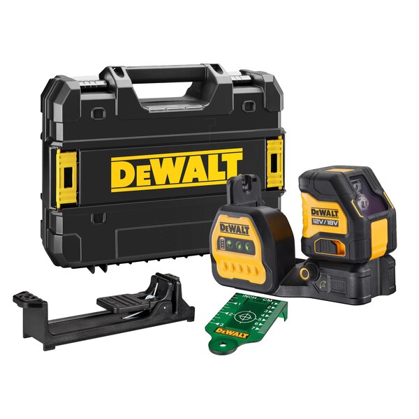DeWALT DCE088NG18 křížový laser zelený 12/18V v kufru Tstak bez AKU Obrázek