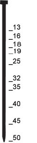 Hřebíky PR31/90BKRI (bal=3000ks) PREBENA