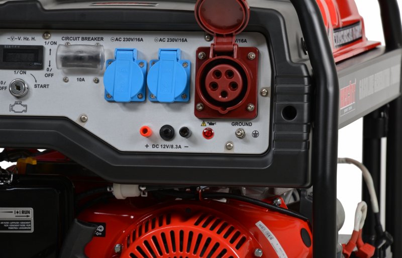 HECHT GG 8000 benzínová elektrocentrála 7000W se startérem Obrázek