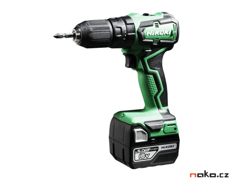 HiKOKI DV18DDWPZ bezuhlíková příklepová aku vrtačka 18V 2x 5Ah LiIon, Hitbox Obrázek