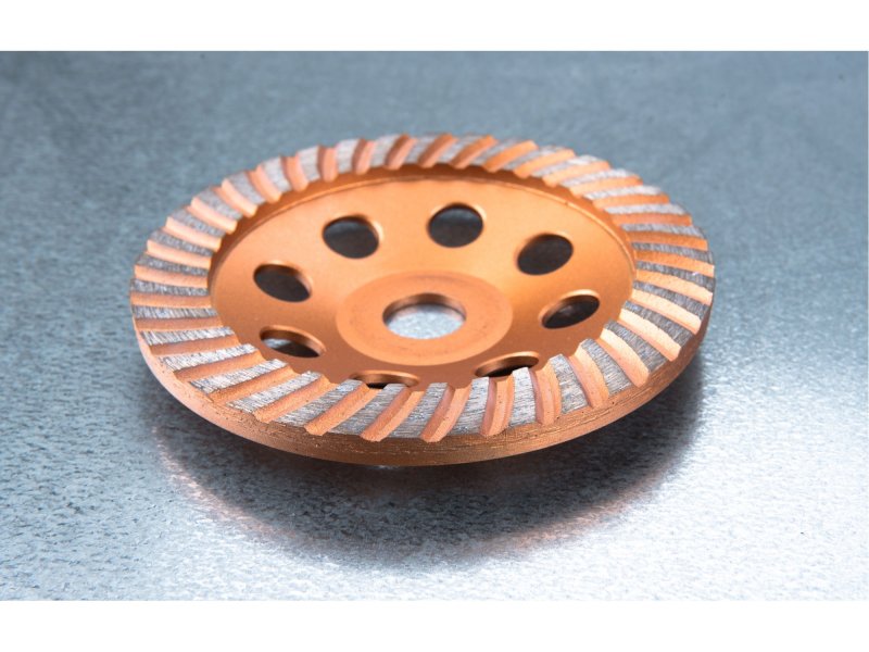 EXTOL INDUSTRIAL 8703102 diamantový brusný kotouč lamelový 125mm Obrázek