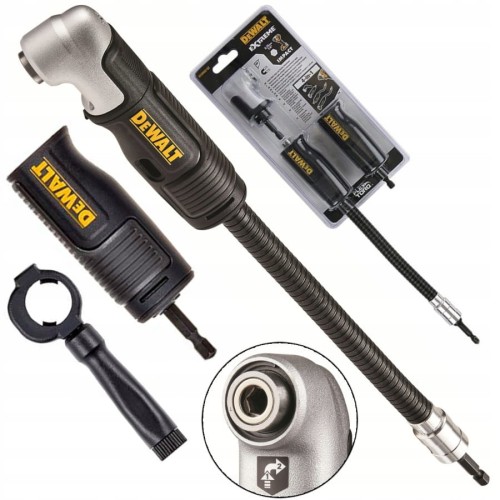 DeWALT DT20502 pravoúhlá hlava s prodloužením - pro rázové utahováky 1/4" Obrázek