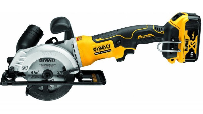 DeWALT DCS571P2 aku kotoučová pila (2x 5,0 Ah) Obrázek