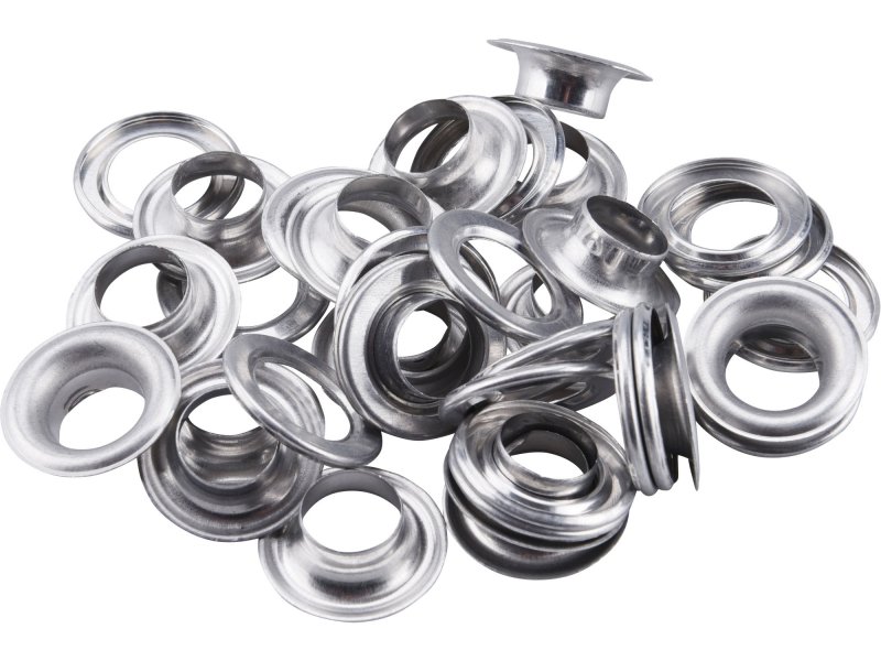 EXTOL PREMIUM oka hliníková pro plachty, průměr 23/12mm - 20ks