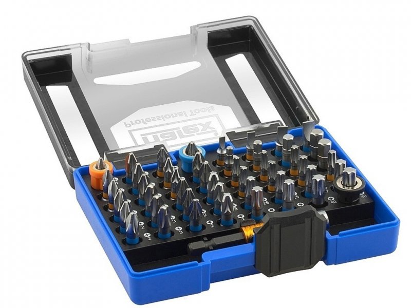 NAREX 52-Bit Box SUPER LOCK 52dílná sada bitů Obrázek