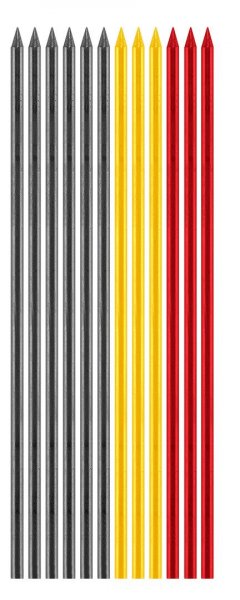 NEO TOOLS 13-816 tužka stolařská 165mm vysouvací + držák a 12ks tuh Obrázek