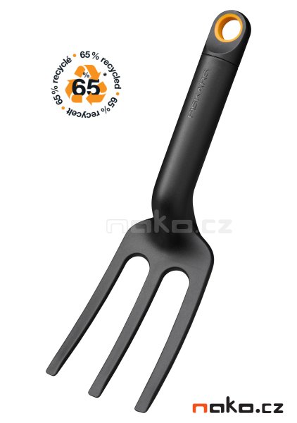 FISKARS 1072103 Solid vidle ruční malé, 65% recycled Obrázek