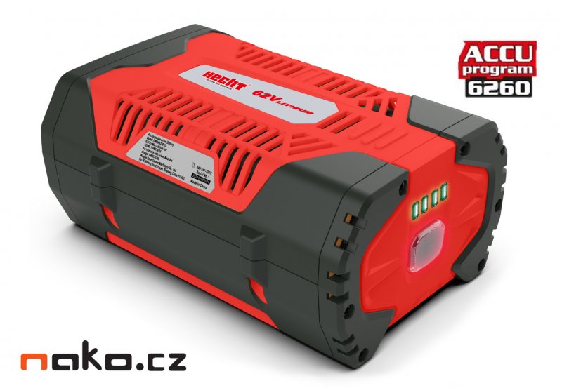 HECHT 006240B akumulátor 62V 4Ah LiIon ACCU program 6260, ORIGINÁL Obrázek