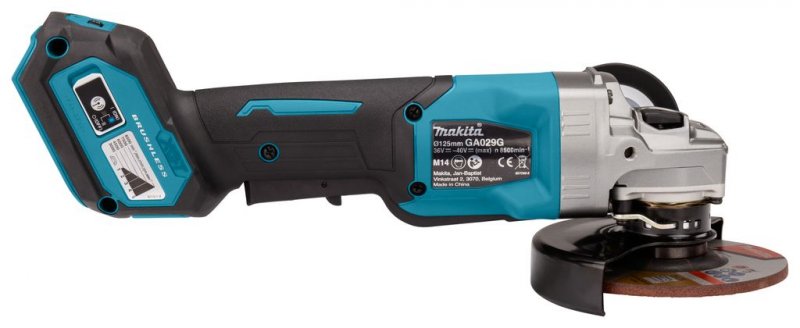 MAKITA GA029GZ aku úhlová bruska s regulací 125mm Li-ion XGT 40V bez aku Obrázek
