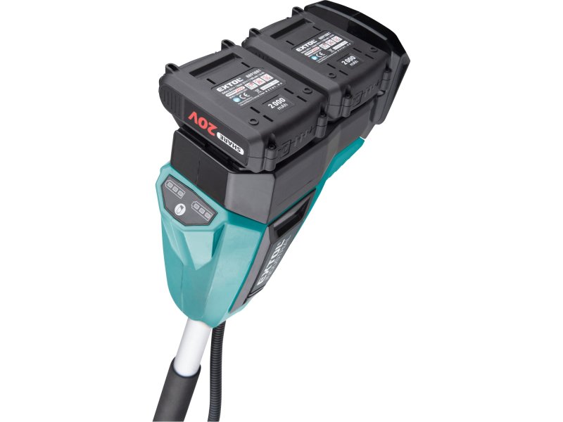 EXTOL INDUSTRIAL 8791900 aku křovinořez SHARE20V LiIon 2x2Ah Brushless Obrázek