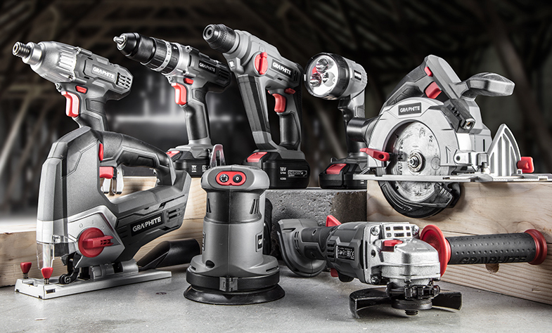 GRAPHITE ENERGY+ 58G007 aku LED svítilna 18V LiIon bez akumulátoru Obrázek