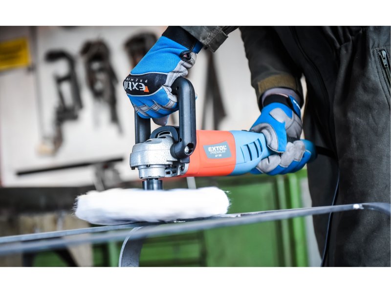 EXTOL PREMIUM AP 180 elektrická leštička, 1100W, 180mm, 8892500 Obrázek