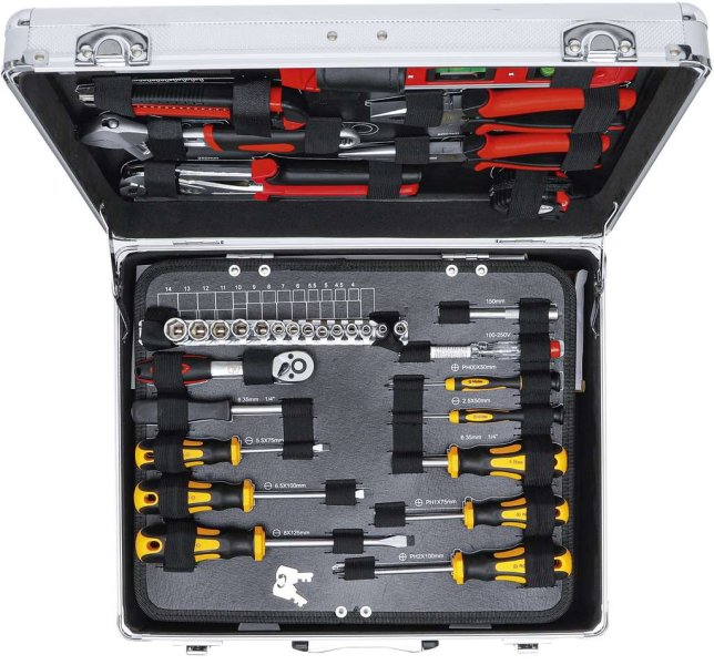 BGS 102243 gola sada 1/4" 3/8" 1/2" 192 dílů Obrázek