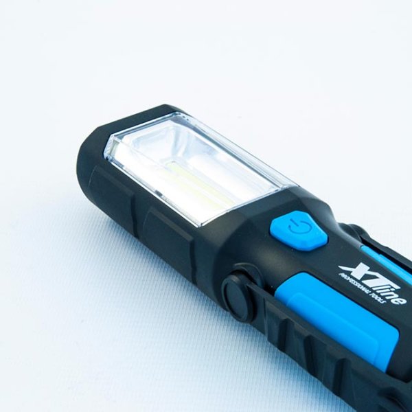 XTline XT60064 montážní nabíjecí aku svítilna COB LED 3W +1x LED 1W Obrázek