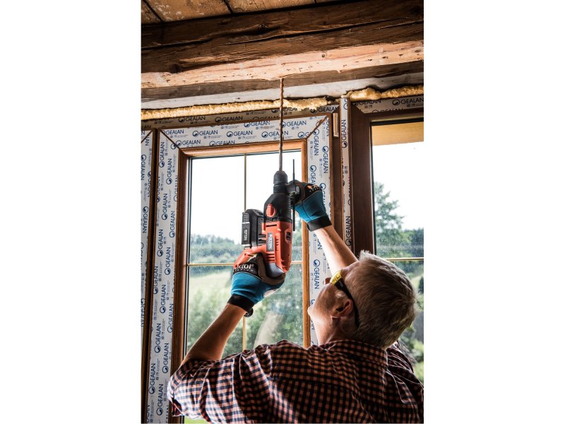 EXTOL PREMIUM 8891818 aku vrtací kladivo SDS plus SHARE20V LiIon, 2Ah Obrázek