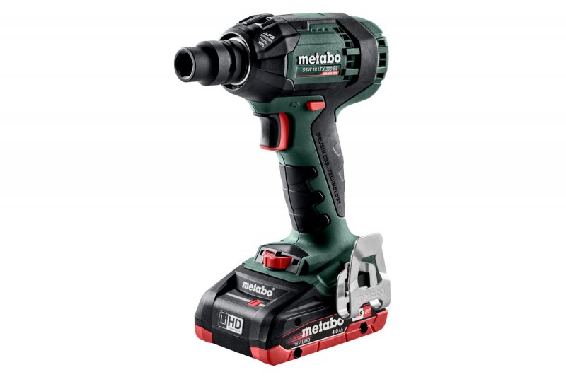 METABO SSW 18 LTX 300 BL aku rázový utahovák 1/2" 2x4.0Ah LiHD 602395800 Obrázek