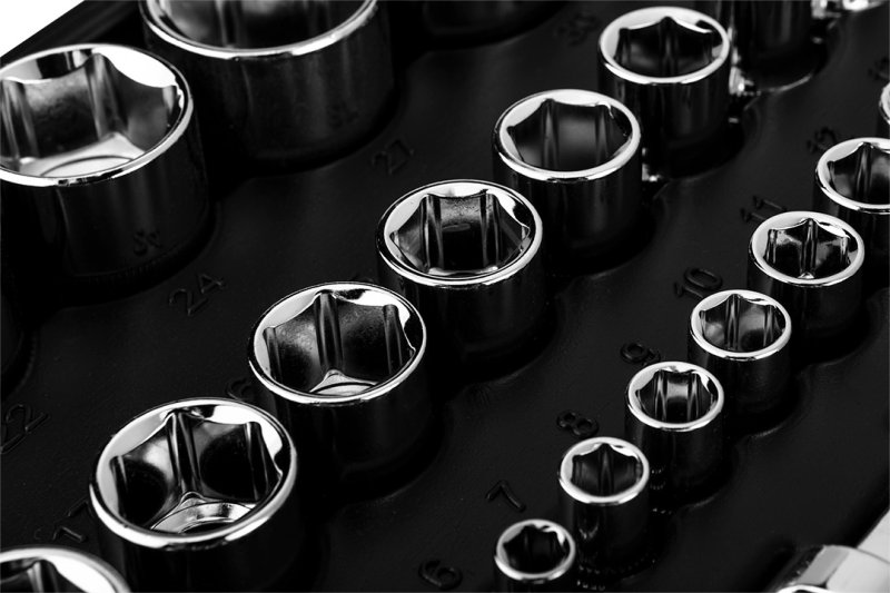 NEO TOOLS 10-066 gola sada 1/4"+1/2" 110 dílů Obrázek