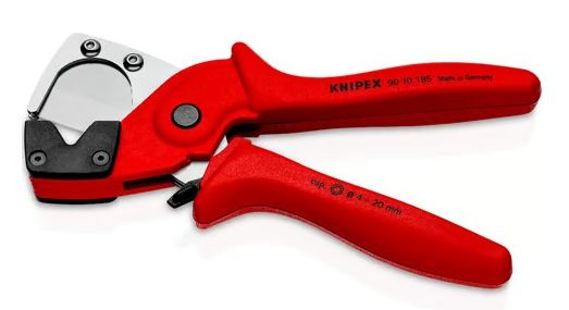 KNIPEX 9010185 nůžky na vícestěnné a pneumatické hadice stlačeného vzduchu Obrázek
