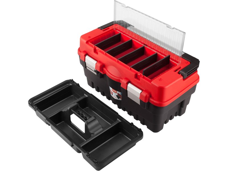 EXTOL PREMIUM 8856080 kufr na nářadí CARBO 462x256x242mm, "S" Obrázek