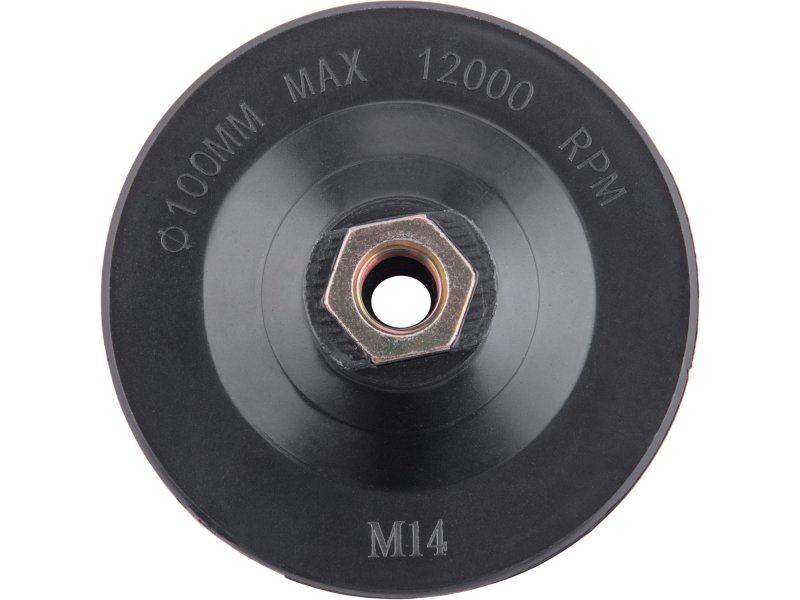 EXTOL CRAFT 108523 nosič brusných výseků 100mm M14 suchý zip Obrázek