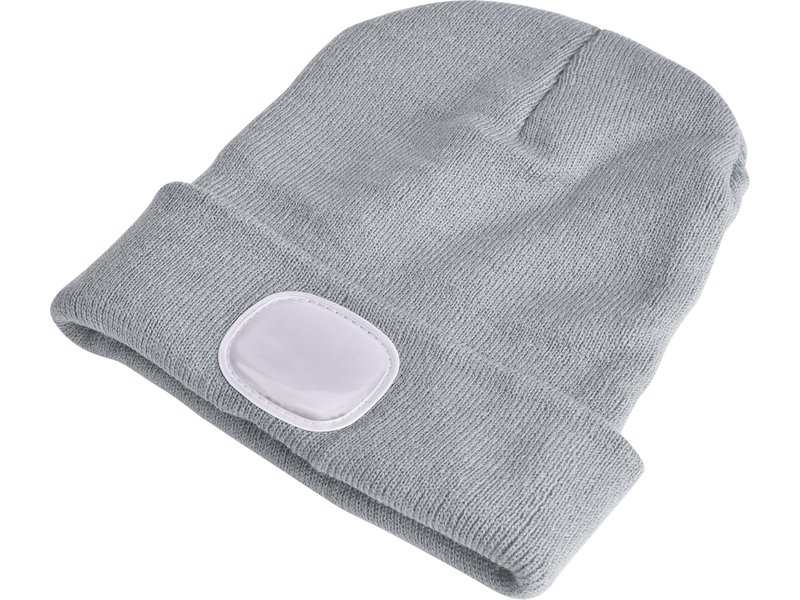 EXTOL LIGHT 43195 čepice s čelovkou 45lm nabíjecí USB univerzální velikost ŠEDÁ Obrázek