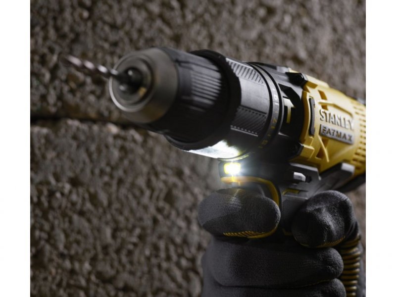STANLEY SFMCD711C2K FatMax V20 aku vrtačka s příklepem (2x1,5Ah) Obrázek
