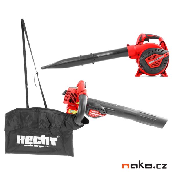 HECHT 9254 benzínový motorový fukar a vysavač na listí 2in1 Obrázek