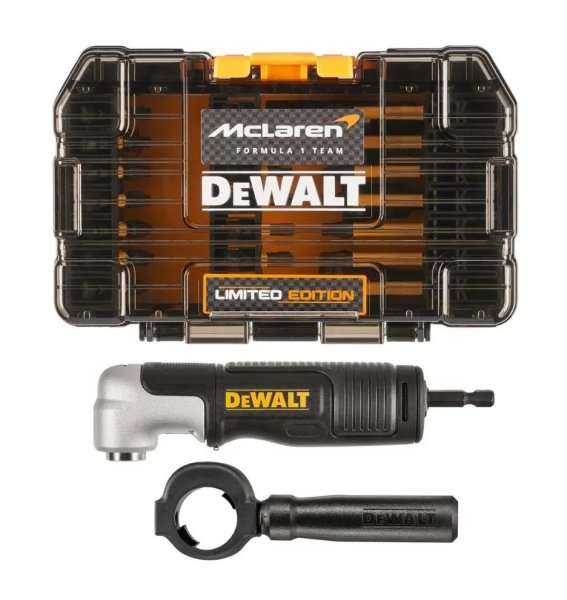 DeWALT DT70782 sada torzních bitů FLEXTORQ s úhlovým nástavcem, edice McLaren, Tough Case Obrázek