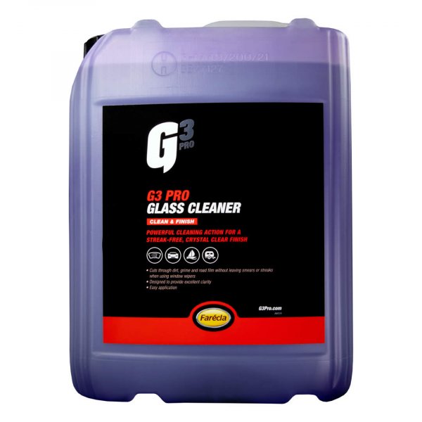 FARÉCLA G3 PRO GLASS CLEANER čistič skla 5l Clean + Finish 7257