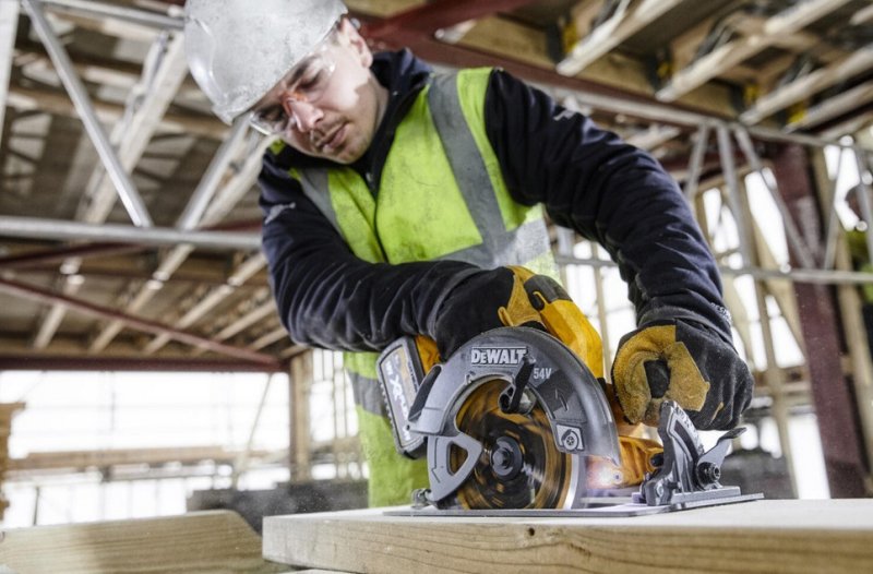 DeWALT DCS578 + Tstak (verze bez aku) aku okružní pila FlexVolt 54V Obrázek