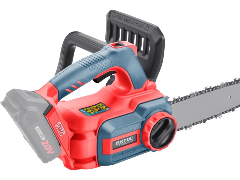 EXTOL PREMIUM 8891921 aku řetězová pila 30cm bezuhlíková SHARE 20V bez aku Obrázek