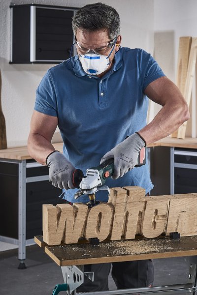 WOLFCRAFT 5607000 sada brusných kotoučů do úhlové brusky s unašečem 50 mm Obrázek