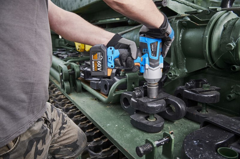 NAREX ASR 600-3HTB BASIC BOX aku rázový bezuhlíkový utahovák 3/4" JUMBO POWER 60V bez aku Obrázek