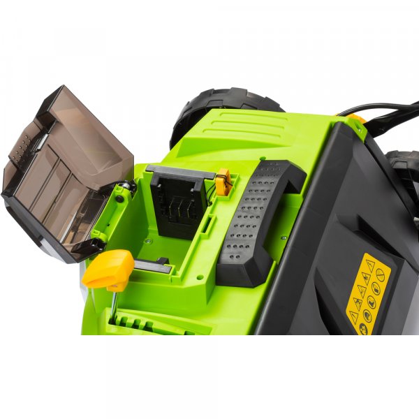 FIELDMANN FZV 70905-0 aku vertikutátor 2x20V LiIon FAST POWER 20V 50005363 bez aku Obrázek