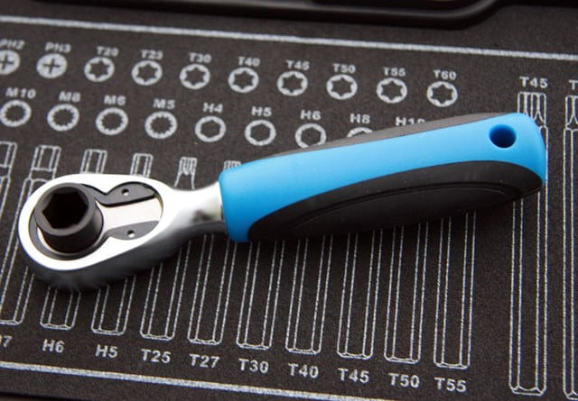 HOGERT HT1R466 sada bitů 10mm TRX, XZN, IMBUS, PH s ráčnou 37 ks Obrázek