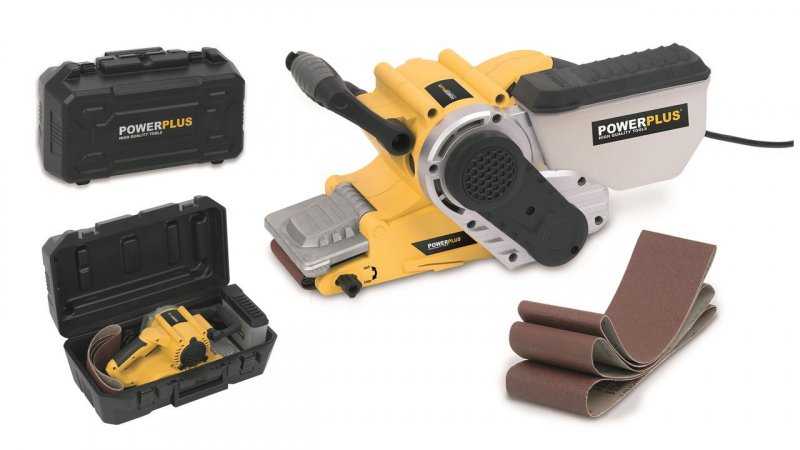 POWERPLUS POWX0460 pásová bruska 950W Obrázek