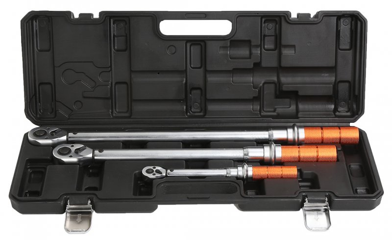 NEO TOOLS 08-843 sada momentových klíčů 1/4", 3/8", 1/2" (5-350Nm) Obrázek