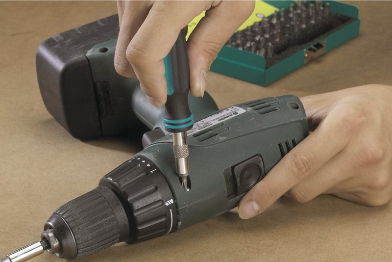 WOLFCRAFT 1386000 sada speciálních bezpečnostních bitů 1/4" s držákem, 31 ks Obrázek