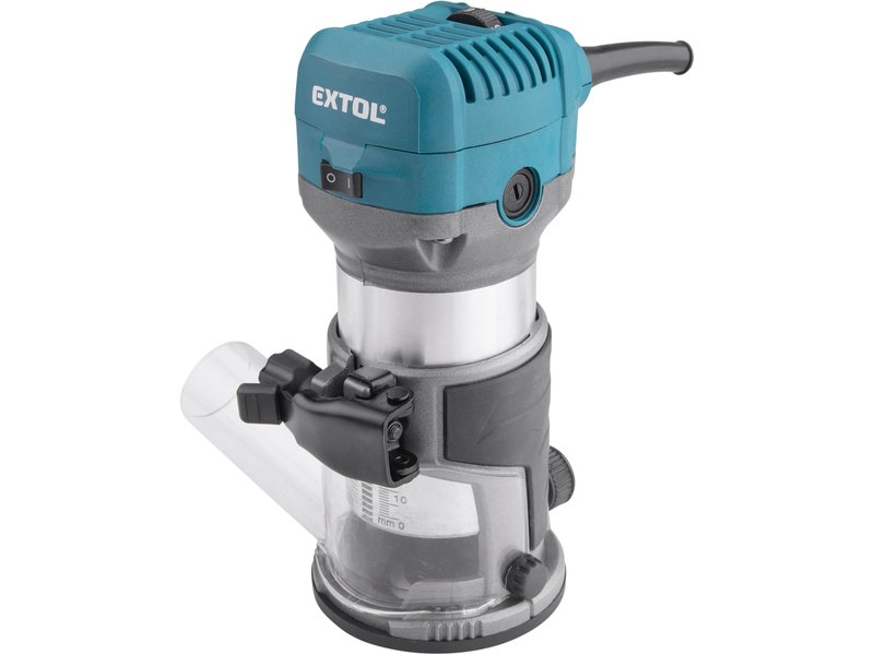 EXTOL INDUSTRIAL 8793302 multifunkční vrchní a ohraňovací frézka Obrázek