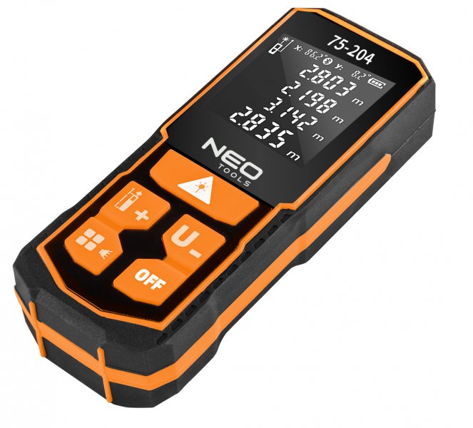 NEO TOOLS 75-204 laserový dálkoměr 60m Obrázek