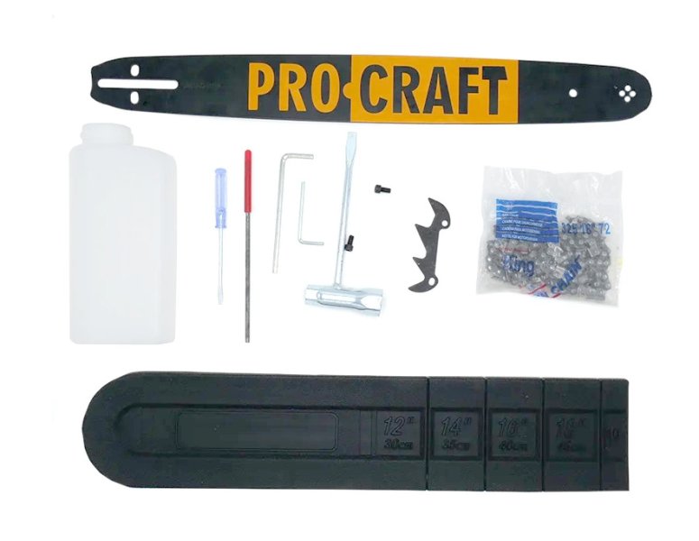 PROCRAFT GS-450 benzínová motorová řetězová pila 45cm Obrázek