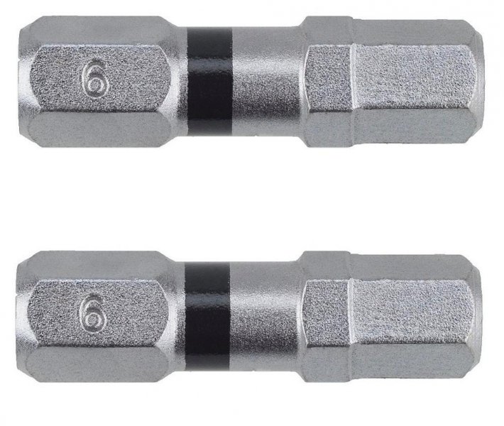NAREX bit IMBUS H6 25mm, Super Lock S2/Cr - 2ks