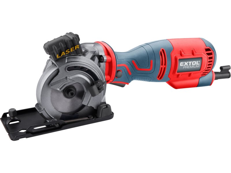 EXTOL PREMIUM 8893023 kotoučová zanořovací pila s laserem 89mm 705W Obrázek
