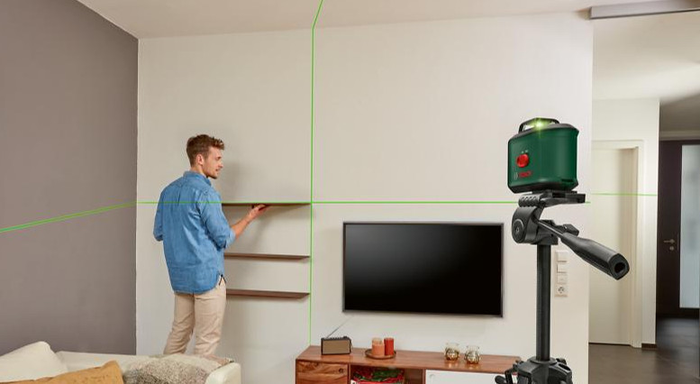 BOSCH UniversalLevel 360 zelený křížový laser Obrázek