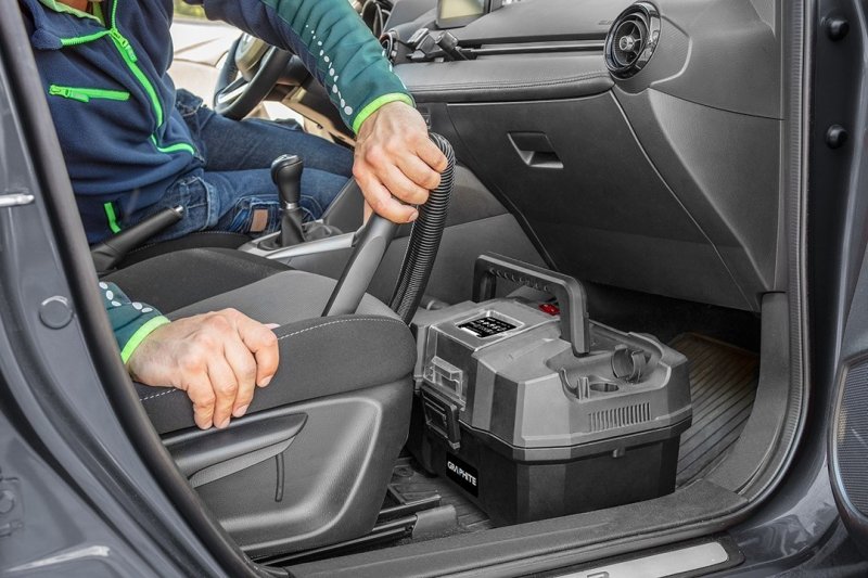 GRAPHITE ENERGY+ 58G097 aku ruční vysavač 18V LiIon bez akumulátoru Obrázek