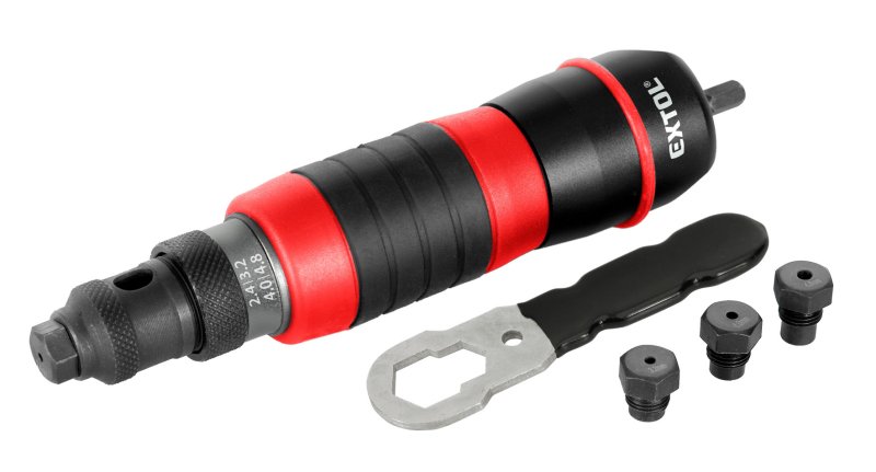 EXTOL PREMIUM 8813752 nástavec nýtovací na vrtačku pro trhací nýty 2,4-4,8mm CrMo